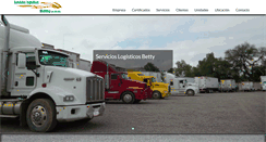 Desktop Screenshot of logisticosbetty.com